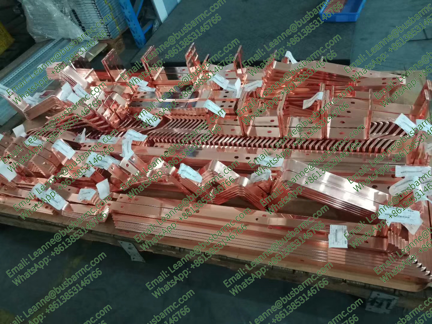 Three Portable Busbar Processing Machines Combined LTMC-30 Copper Busbar Processing